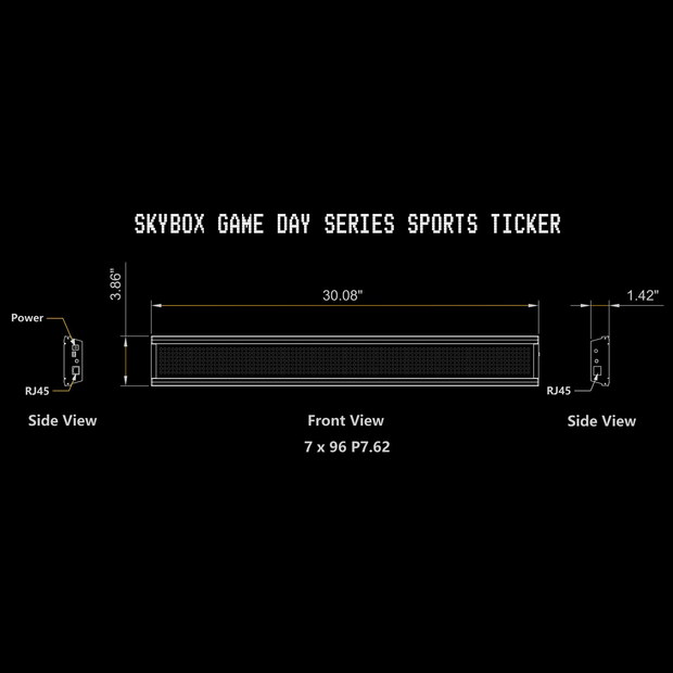 GAME DAY SERIES SPORTS TICKERS