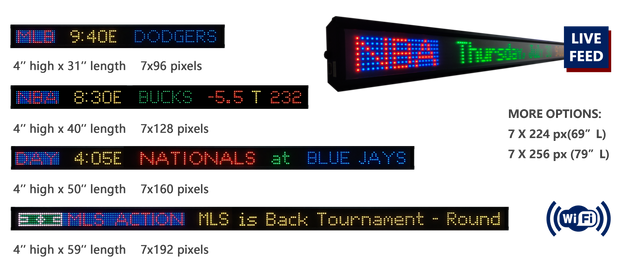 GAME DAY SERIES SPORTS TICKERS