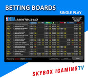 SINGLE PLAY ODDS BOARD